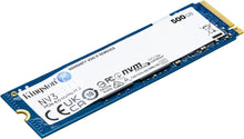 Load image into Gallery viewer, Kingston SSD NV3 PCIe 4.0 NVMe M.2 Solid State Drive 500GB 1TB 2TB
