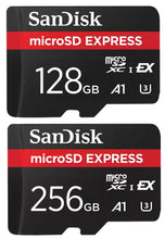 Load image into Gallery viewer, SanDisk MicroSD Express 880MB/s Flash Memory Card 128GB 256GB
