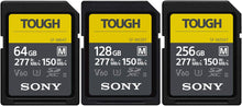 Load image into Gallery viewer, Sony SD M TOUGH Series UHS-II Flash Memory Card 64GB 128GB 256GB

