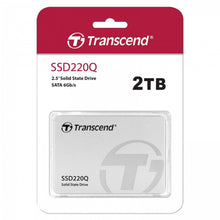 Load image into Gallery viewer, Transcend SSD 220Q SATA III 6Gb/s 2.5&quot; Solid State Drive 500GB 1TB 2TB
