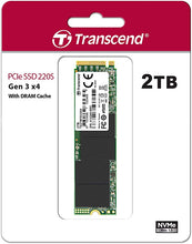Load image into Gallery viewer, Transcend SSD 220S PCIe M.2 2280 Solid State Drive 512GB 1TB 2TB
