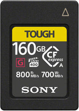Load image into Gallery viewer, Sony CEA-G Series CFexpress Type A Memory Card 80GB 160GB
