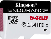 Load image into Gallery viewer, Kingston Micro SD High Endurance C10 95MB/s Flash Memory Card 64GB 128GB 256GB
