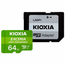 Load image into Gallery viewer, KIOXIA MicroSD EXCERIA High Endurance Flash Memory Card 32GB 64GB 128GB 256GB
