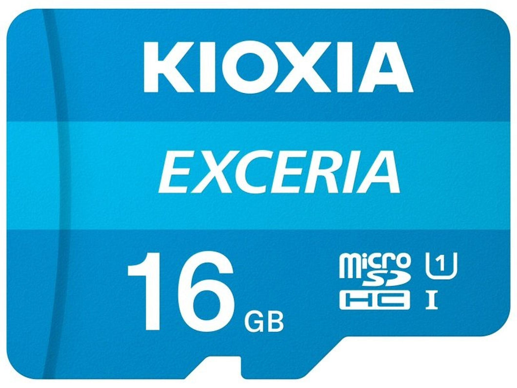 KIOXIA MicroSD EXCERIA 100MB/s Read Flash Memory Card 16GB 32GB 64GB 128GB 256GB