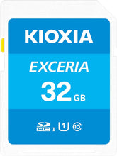 Load image into Gallery viewer, KIOXIA SD EXCERIA U1 100MB/s Flash Memory Card 16GB 32GB 64GB 128GB 256GB
