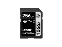 Load image into Gallery viewer, Lexar SD Professional 1066X 160MB/s Read Flash Memory Card 64GB 128GB 256GB 512GB 1TB
