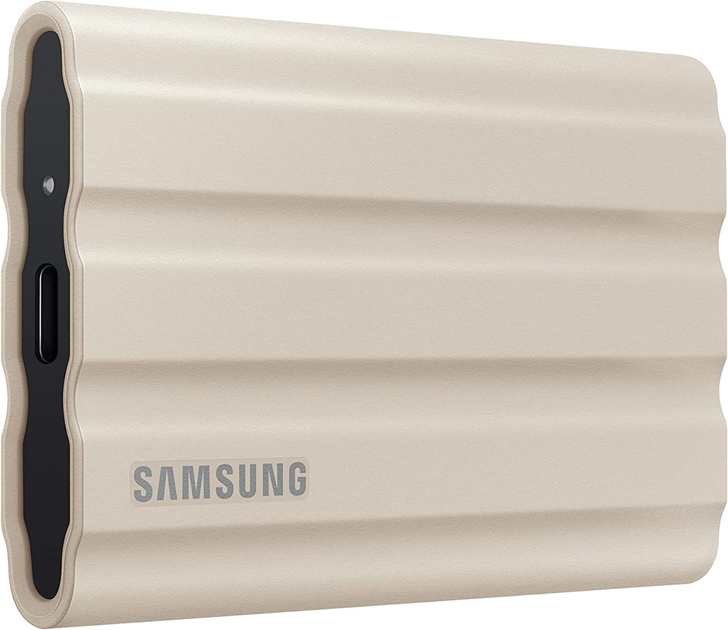 Samsung Portable SSD T7 Series Shield Beige/Black/Blue Solid State Drive 1TB 2TB