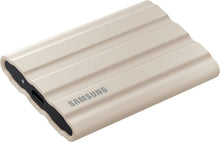 Load image into Gallery viewer, Samsung Portable SSD T7 Series Shield Beige/Black/Blue Solid State Drive 1TB 2TB
