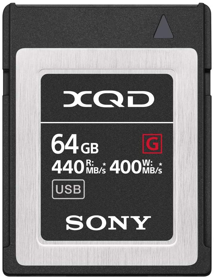 Sony XQD G Series 440MB/s Read 400MB/s Write Memory Card 64GB 120GB 240GB