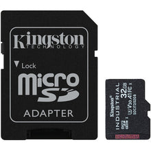 Load image into Gallery viewer, Kingston MicroSD Class 10 A1 pSLC Industrial Temp Card 8GB 16GB 32GB 64GB
