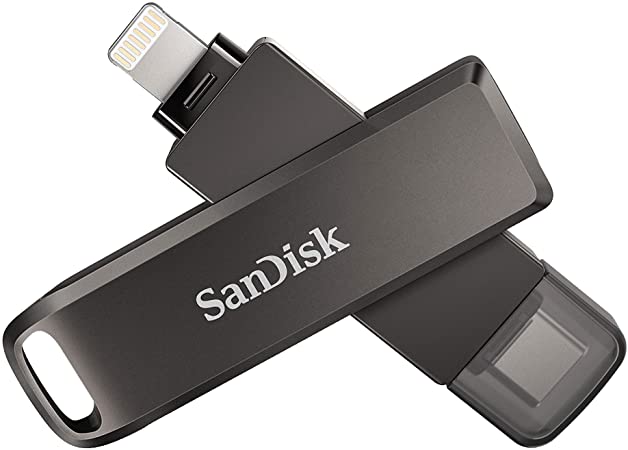 SanDisk USB iXpand Flash Luxe (SDIX70N) USB3.1 Type C Flash Drive 64GB 128GB 256GB