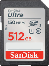 Load image into Gallery viewer, SanDisk SD Ultra 140MB/s (SDSDUNB) Flash Memory Card 64GB 128GB 256GB 512GB
