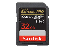 Load image into Gallery viewer, Sandisk SD Extreme Pro 200MB/s Flash Memory Card 32GB 64GB 128GB 256GB 512GB 1TB
