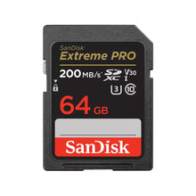 Load image into Gallery viewer, Sandisk SD Extreme Pro 200MB/s Flash Memory Card 32GB 64GB 128GB 256GB 512GB 1TB
