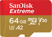 Load image into Gallery viewer, Sandisk Micro SD Extreme 190MB/s Flash Memory Card 64GB 128GB 256GB 512GB 1TB
