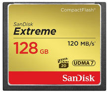 Load image into Gallery viewer, SanDisk CF Extreme 800X 120MB/s Compact Flash Card 32GB 64GB 128GB
