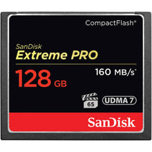 Load image into Gallery viewer, SanDisk CF Extreme Pro 160MB/s Compact Flash Card 32GB 64GB 128GB 256GB
