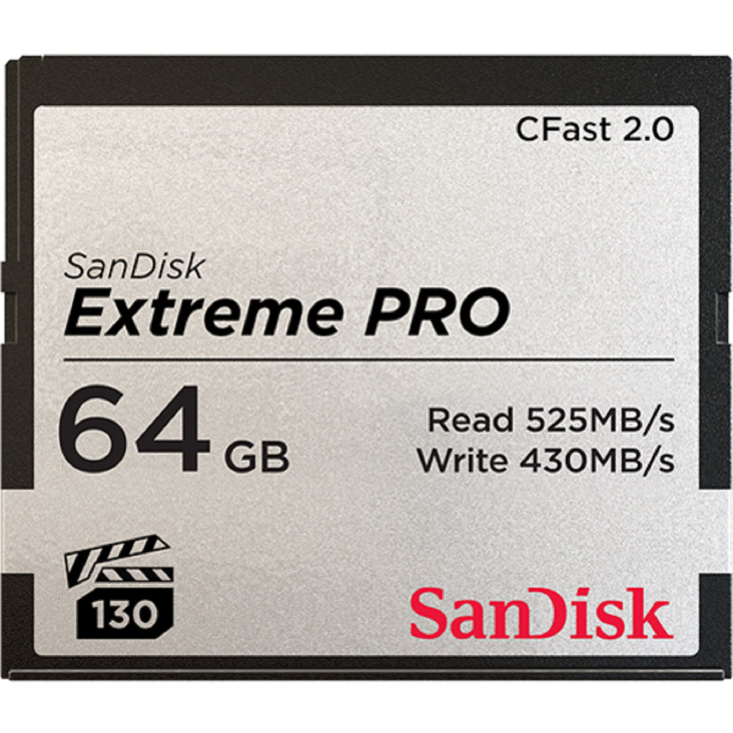 Sandisk CF Extreme Pro cfast Compact Flash Card 64GB 128GB 256GB 512GB