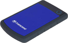 Load image into Gallery viewer, Transcend HDD StoreJet 25H3 Blue External Portable Hard Drive 1TB 2TB 4TB
