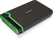 Load image into Gallery viewer, Transcend HDD StoreJet 25M3C Iron Gray External Portable Hard Drive 2TB 4TB
